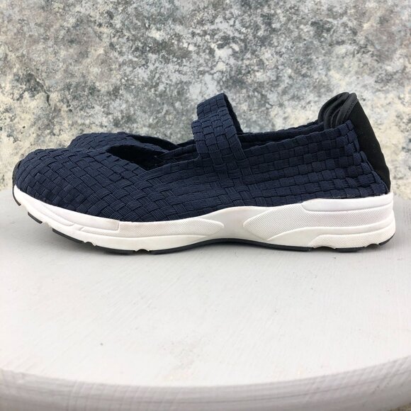 STEVEN Steve Madden Women's Size 9** Caspar Blue Slip On Mary Jane Comfort Shoes - Picture 6 of 11